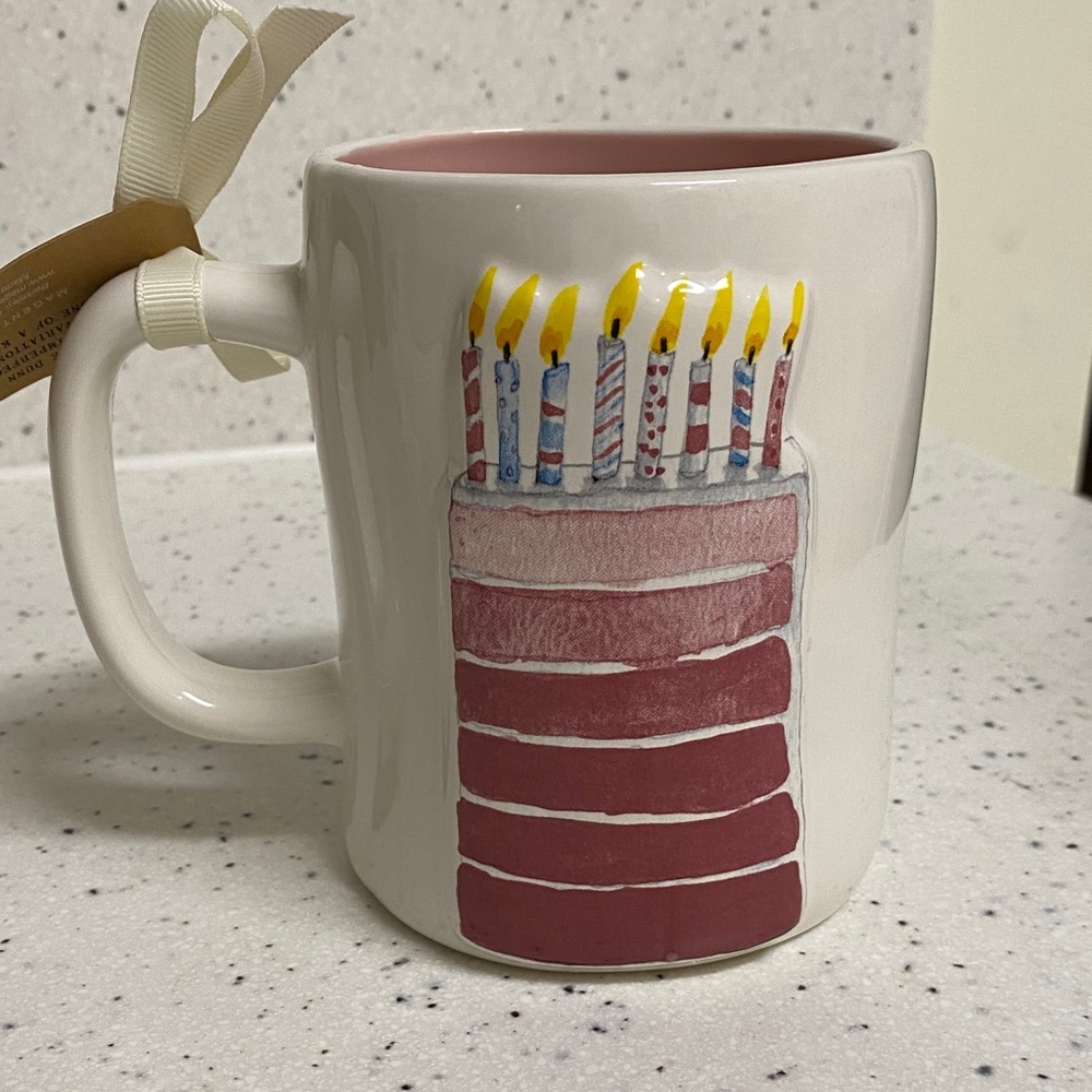 NWT.  Rae Dunn, 24oz., ceramic mug.